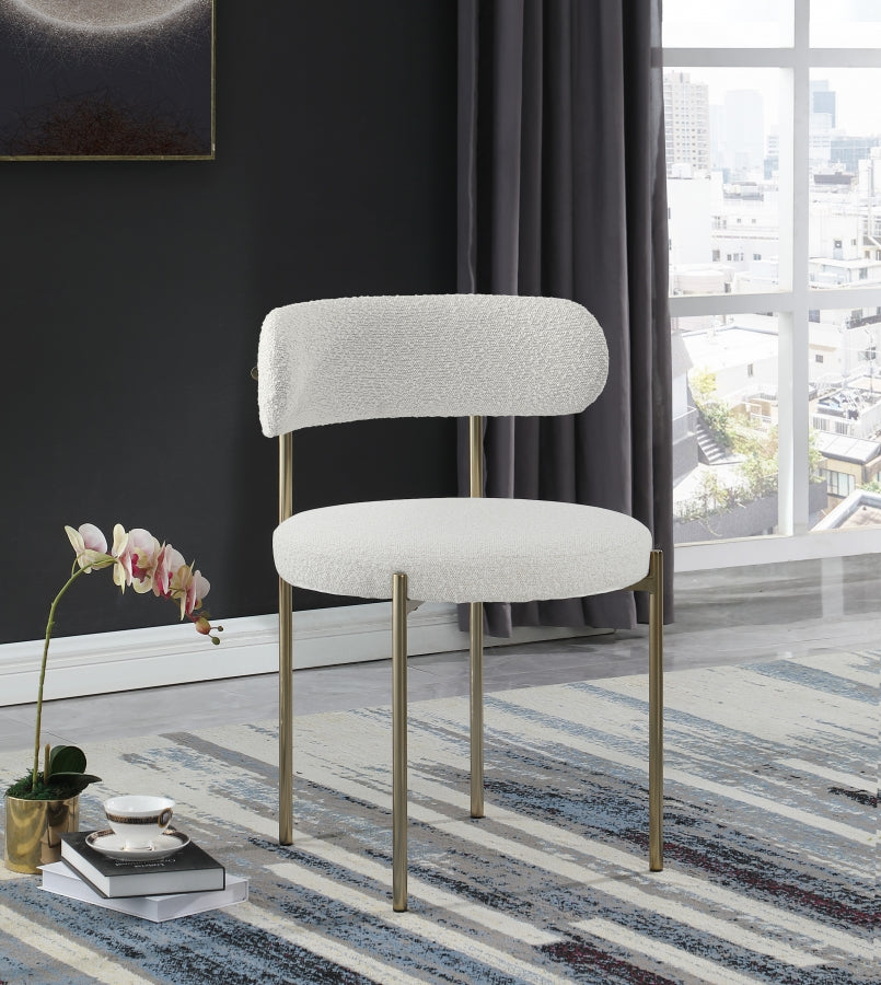 Chaise de salle à manger en tissu Beacon Boucle