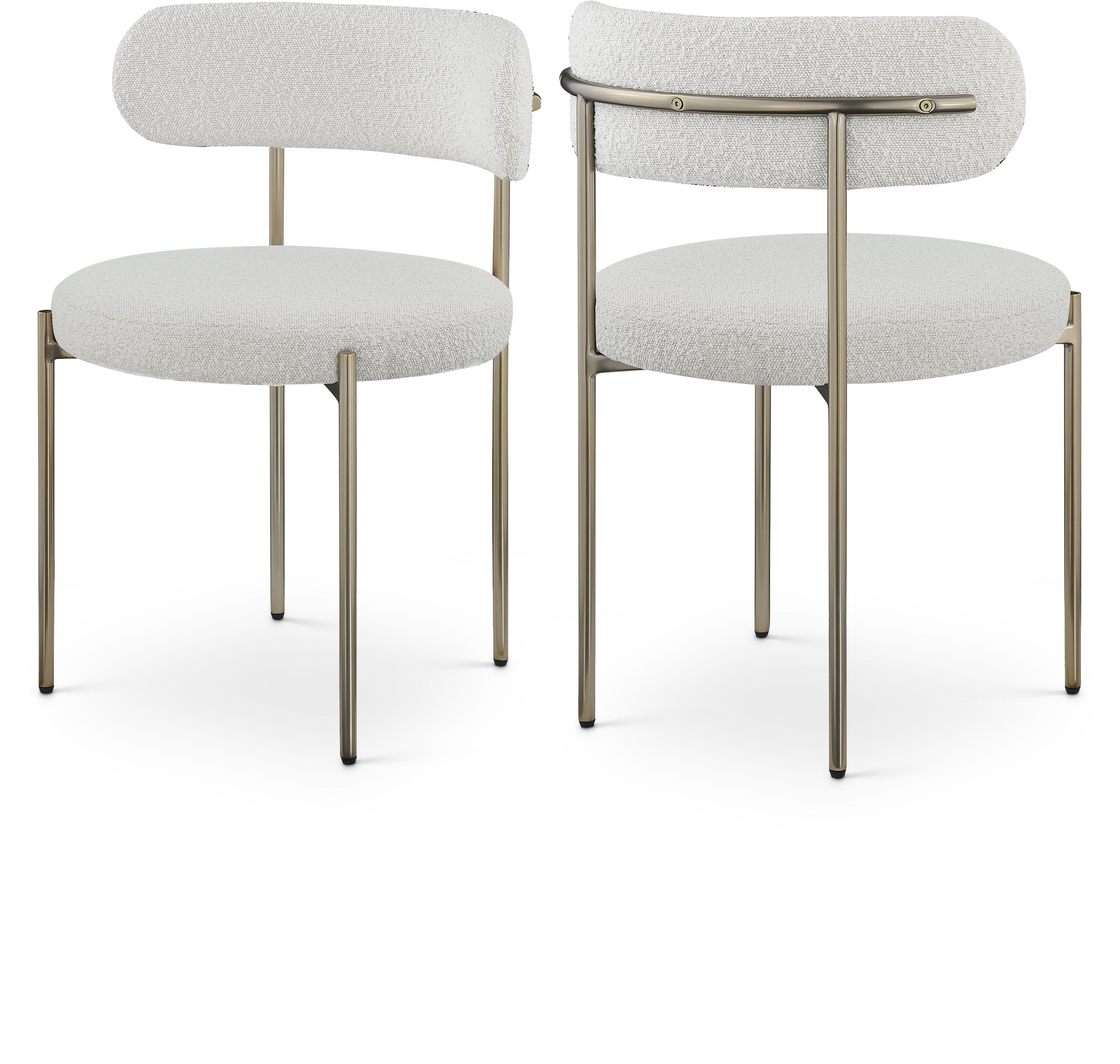Chaise de salle à manger en tissu Beacon Boucle