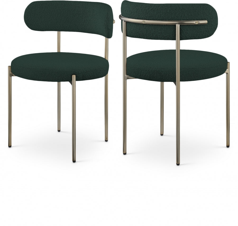 Chaise de salle à manger en tissu Beacon Boucle