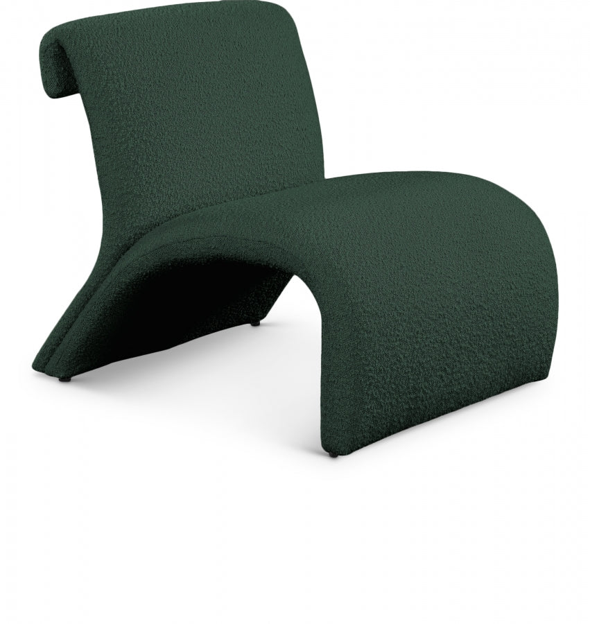 Fauteuil d'appoint en tissu boucle Mulberry