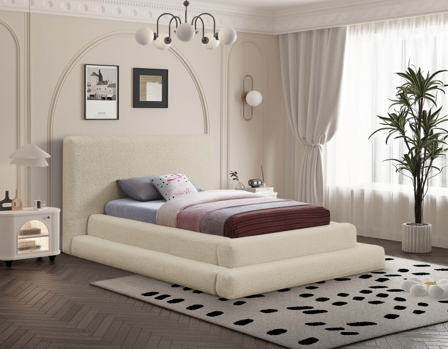 Lit simple en tissu Dane Teddy
