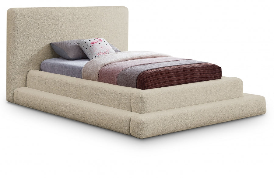 Lit simple en tissu Dane Teddy