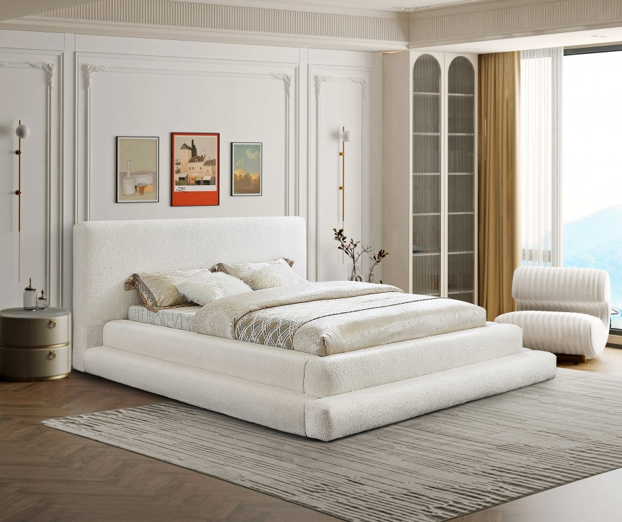 Lit King grand En Tissu Dane Teddy