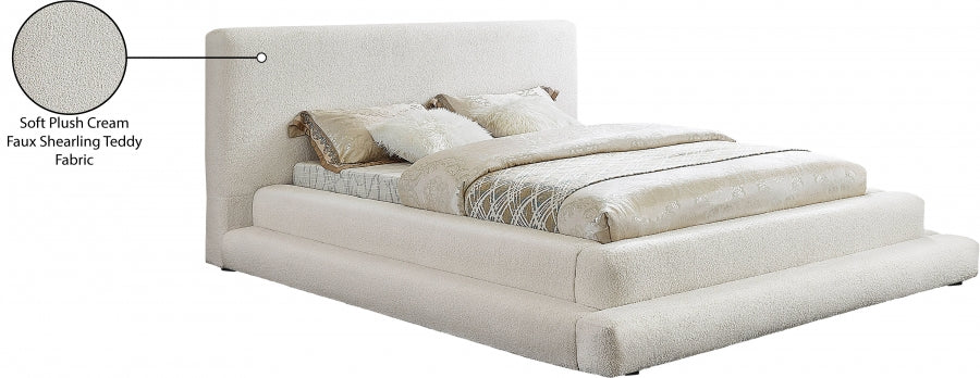 Lit King grand En Tissu Dane Teddy
