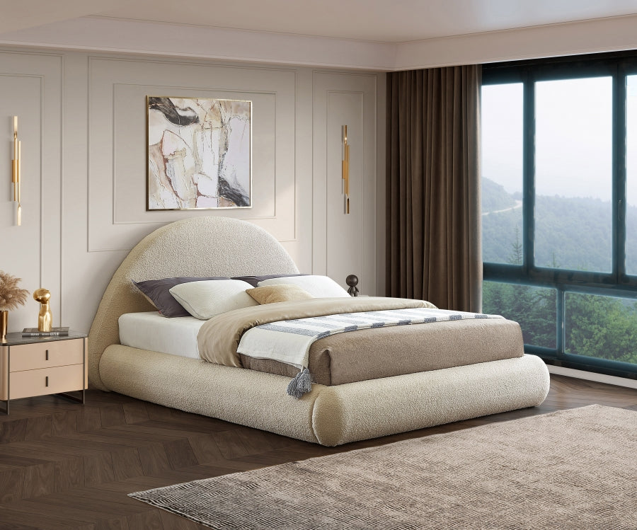 Lit double en tissu Rudy Teddy