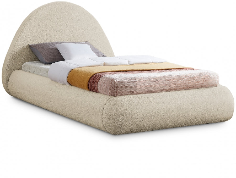 Lit simple en tissu Rudy Teddy