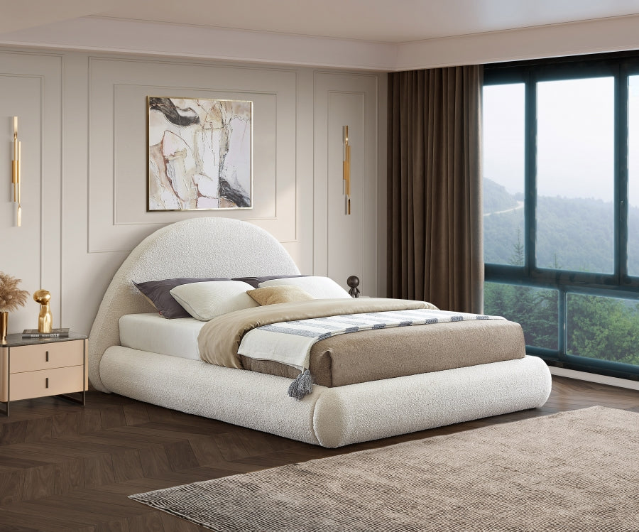 Lit double en tissu Rudy Teddy