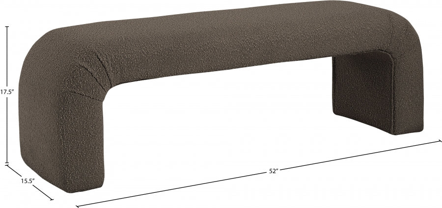 Banc en tissu Niagara Boucle