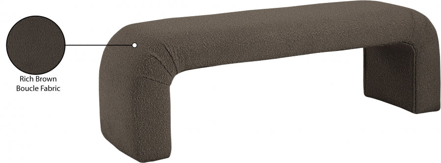 Banc en tissu Niagara Boucle