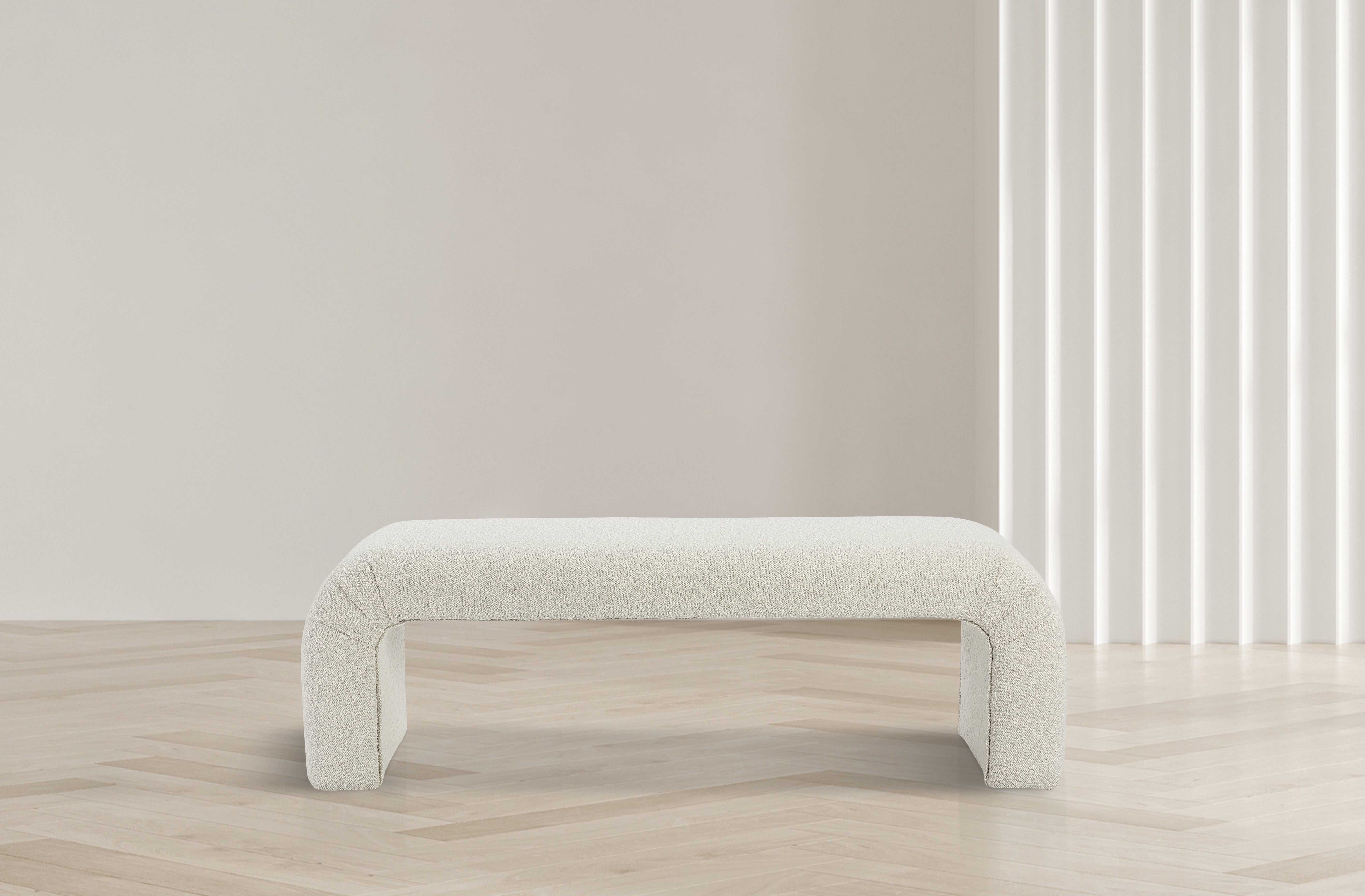Banc en tissu Niagara Boucle