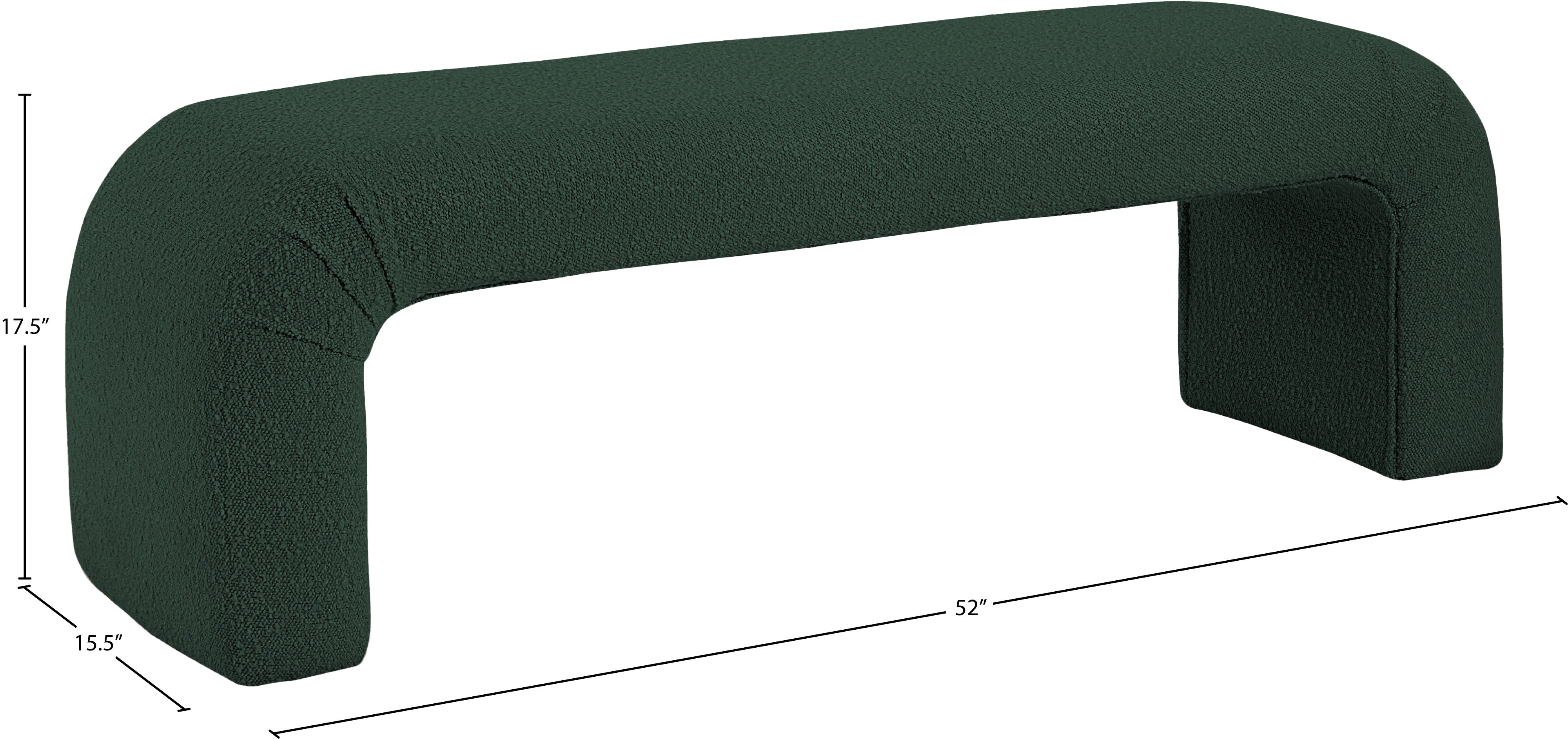 Banc en tissu Niagara Boucle