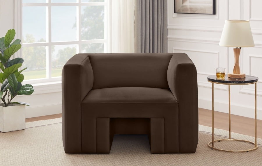 Chaise Henson en velours