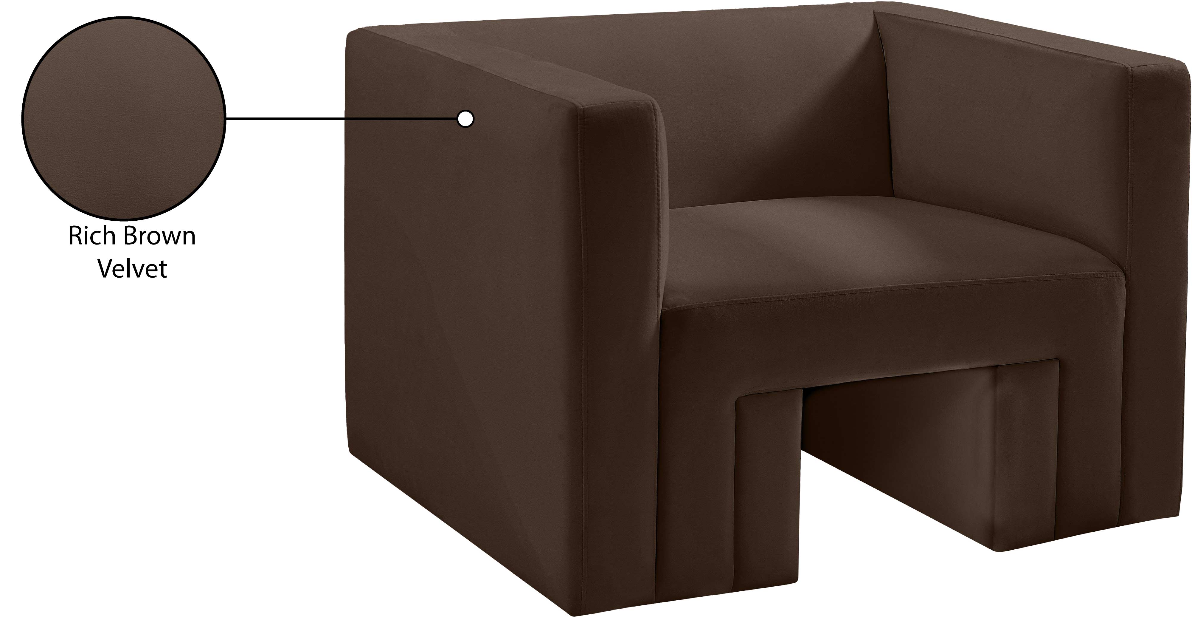 Chaise Henson en velours