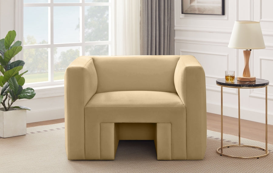 Chaise Henson en velours