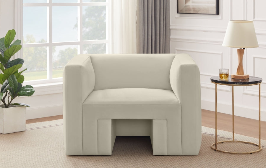 Chaise Henson en velours