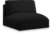 Chaise modulaire sans accoudoirs en tissu Ease