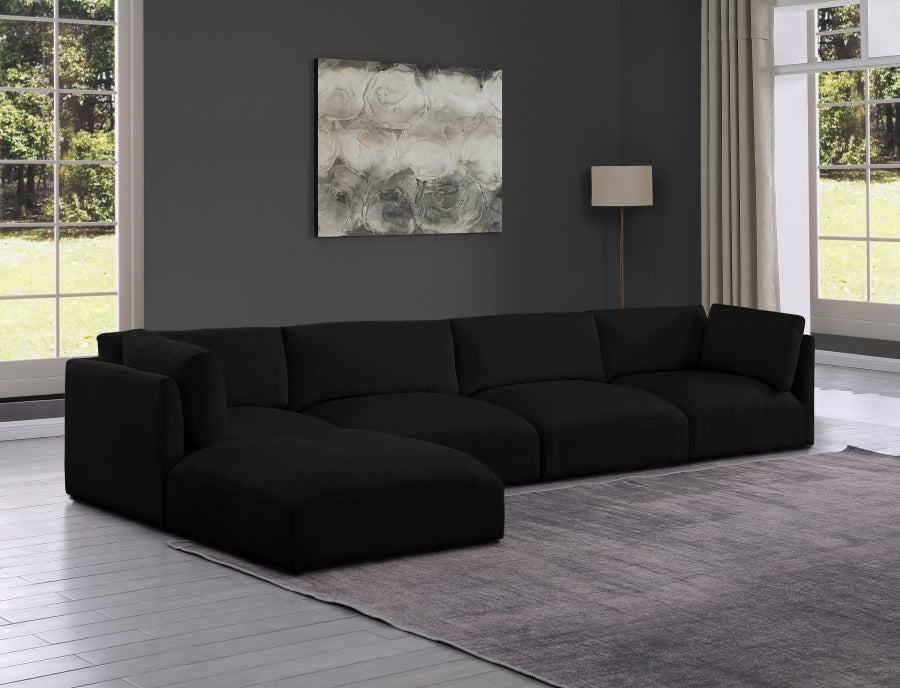 Sectionnel modulaire en tissu Ease
