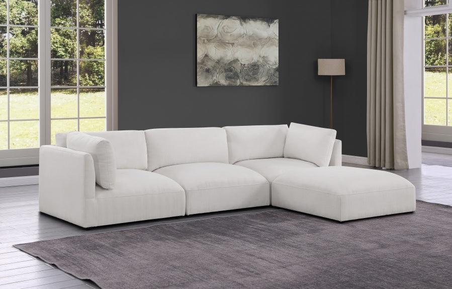 Sectionnel modulaire en tissu Ease