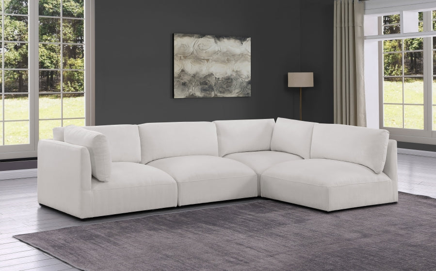 Sectionnel modulaire en tissu Ease