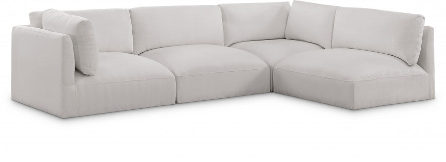Sectionnel modulaire en tissu Ease