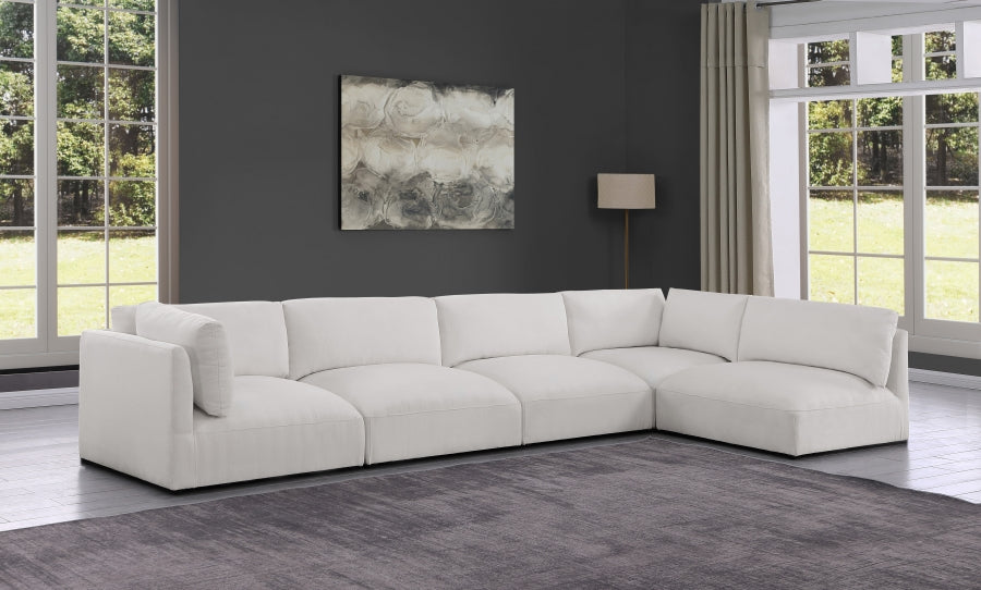 Sectionnel modulaire en tissu Ease