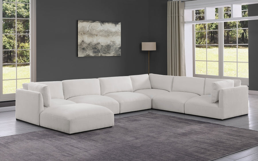 Sectionnel modulaire en tissu Ease