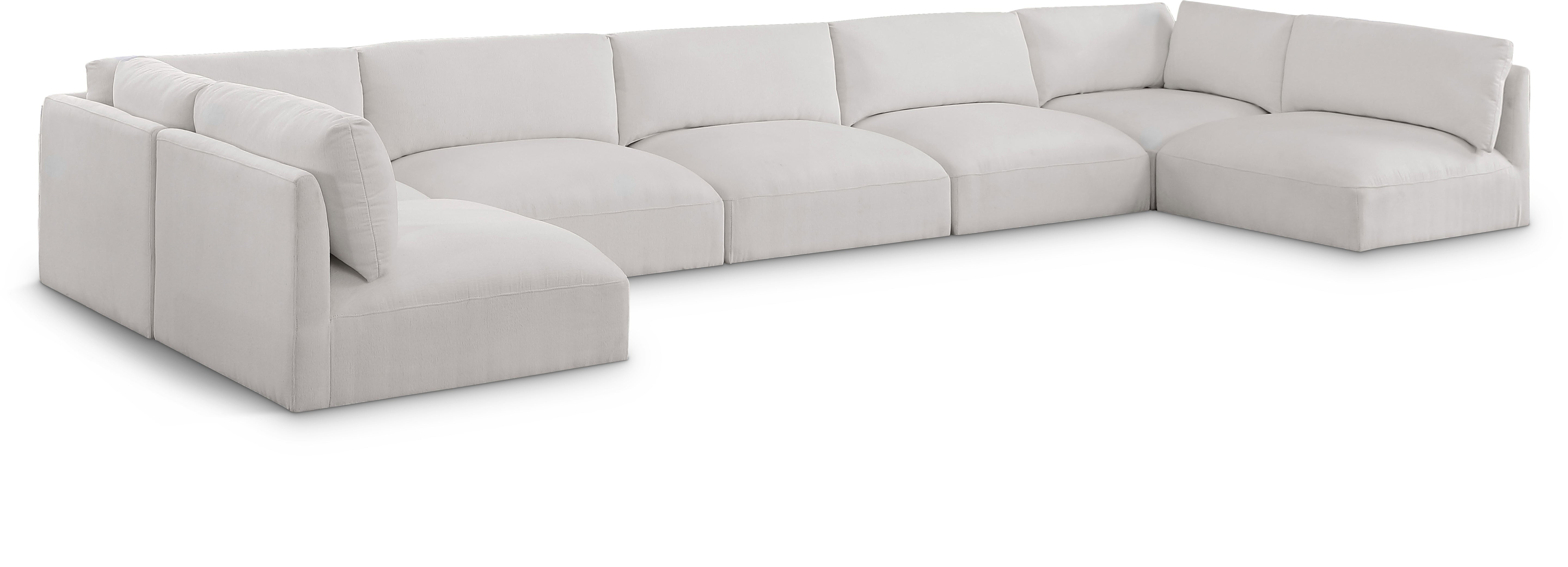Sectionnel modulaire en tissu Ease