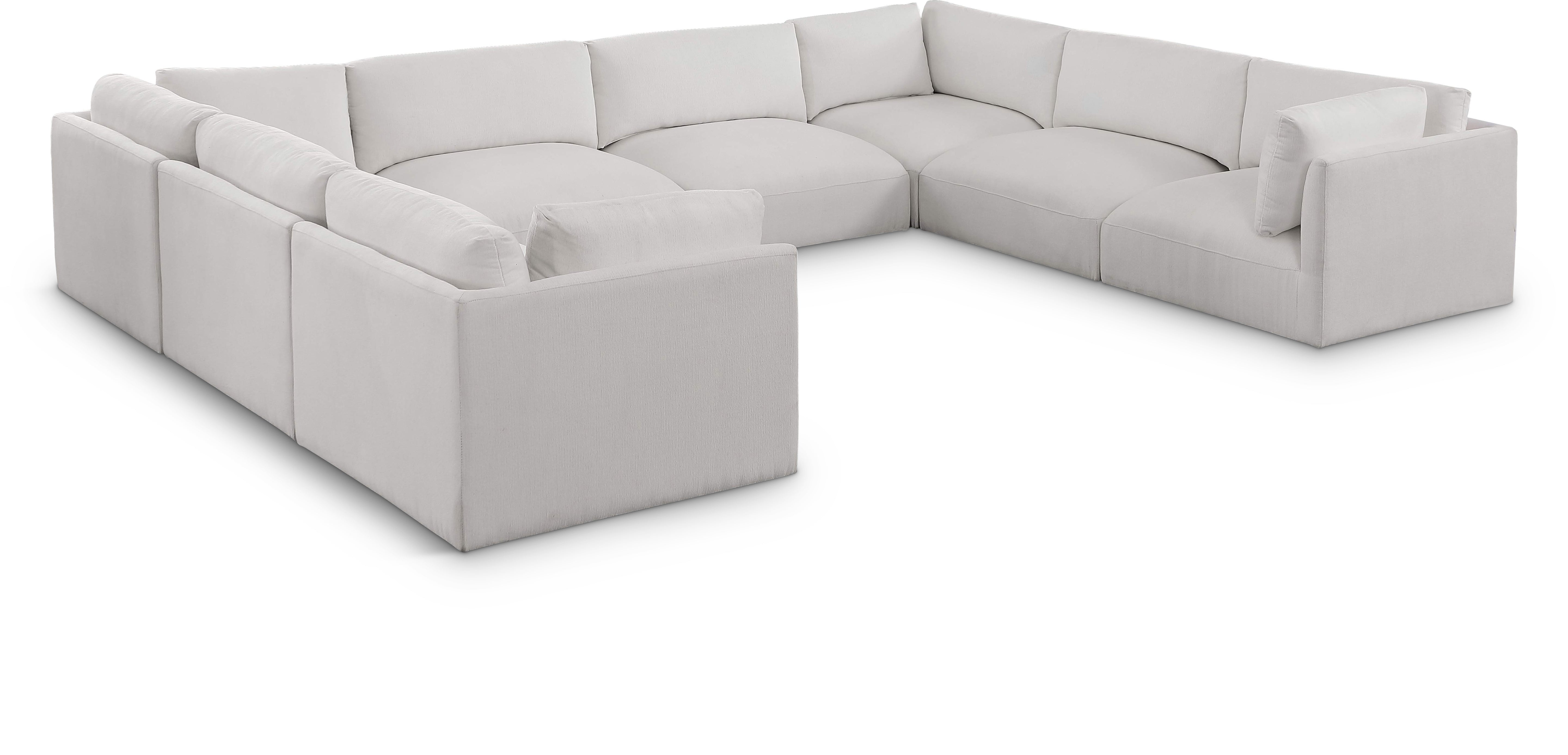 Sectionnel modulaire en tissu Ease