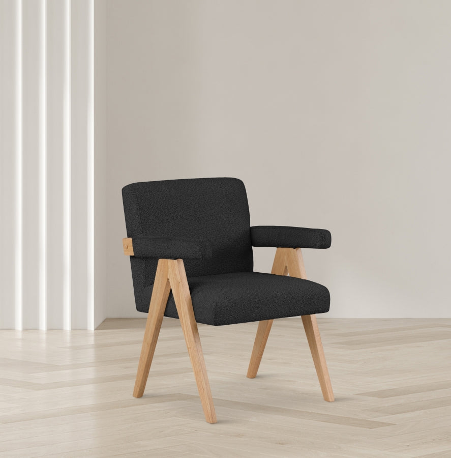 Fauteuil d'appoint en tissu boucle Woodloch