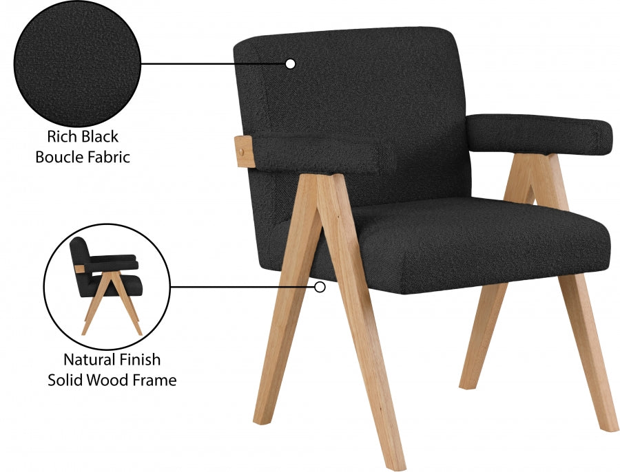 Fauteuil d'appoint en tissu boucle Woodloch