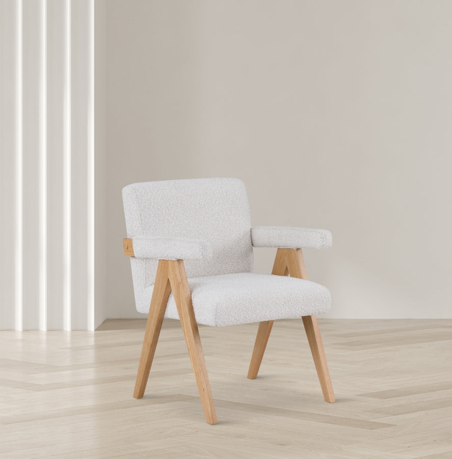 Fauteuil d'appoint en tissu boucle Woodloch
