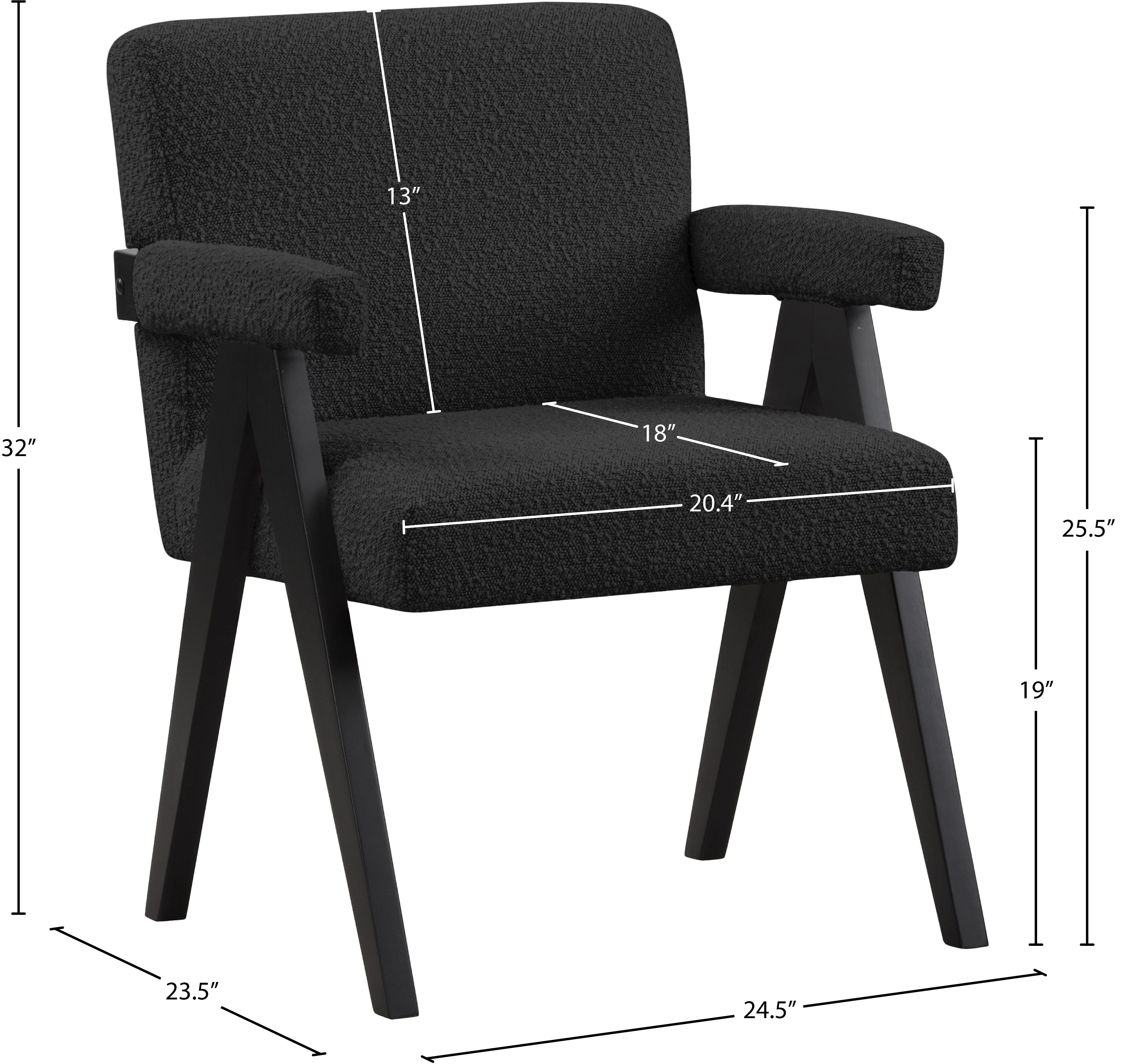 Fauteuil d'appoint en tissu boucle Woodloch