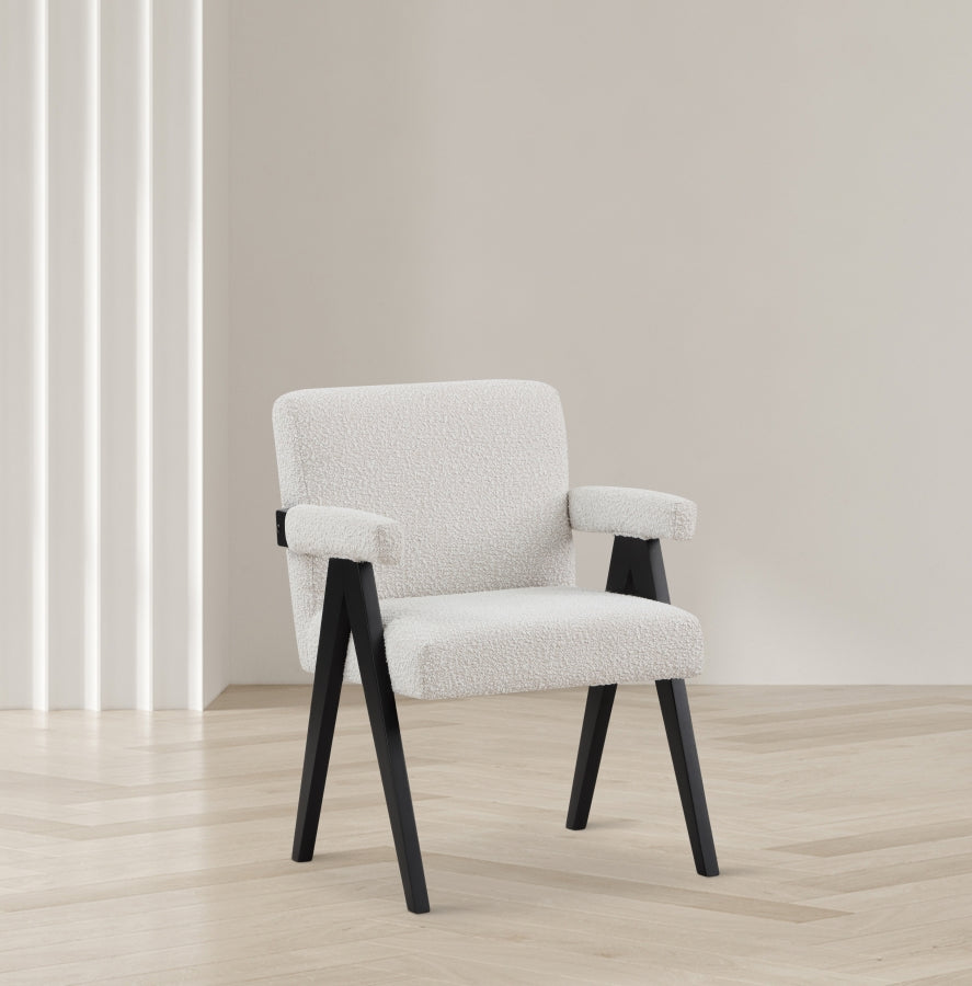 Fauteuil d'appoint en tissu boucle Woodloch