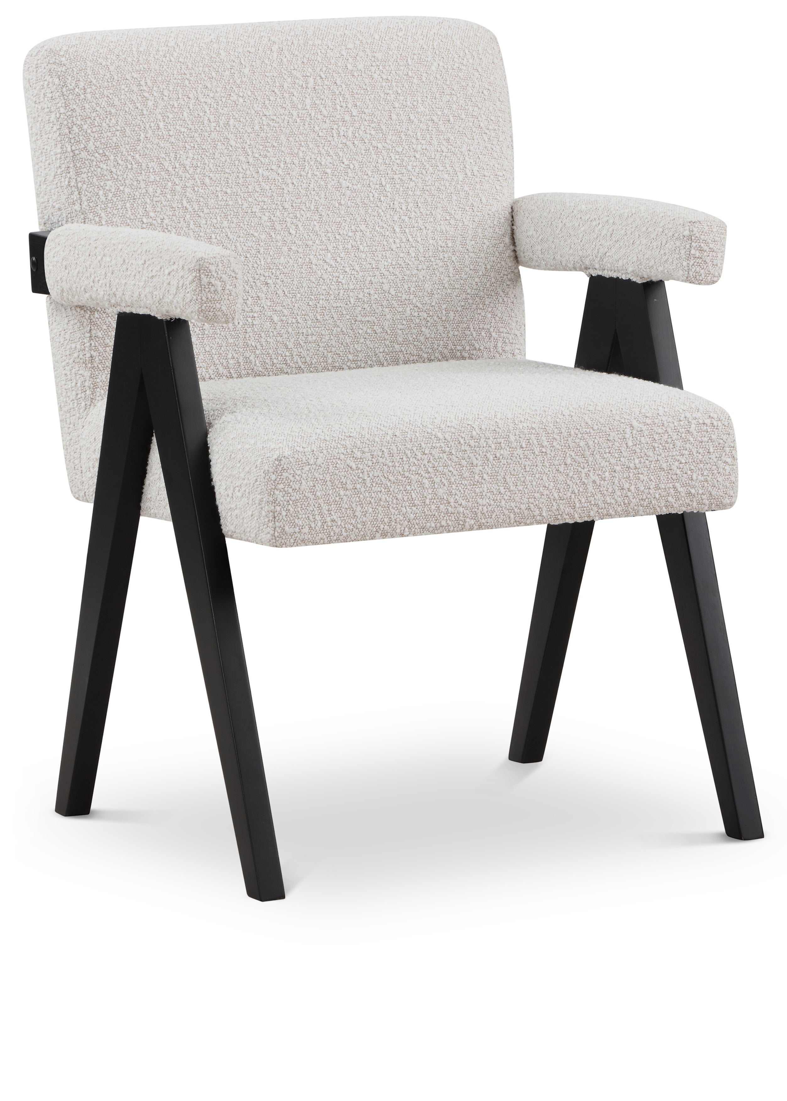Fauteuil d'appoint en tissu boucle Woodloch