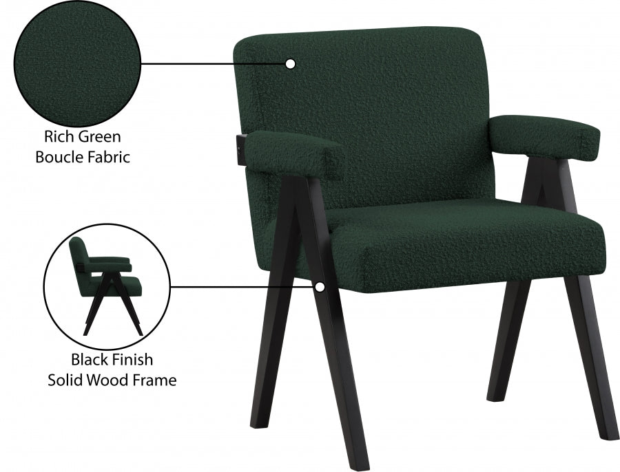 Fauteuil d'appoint en tissu boucle Woodloch
