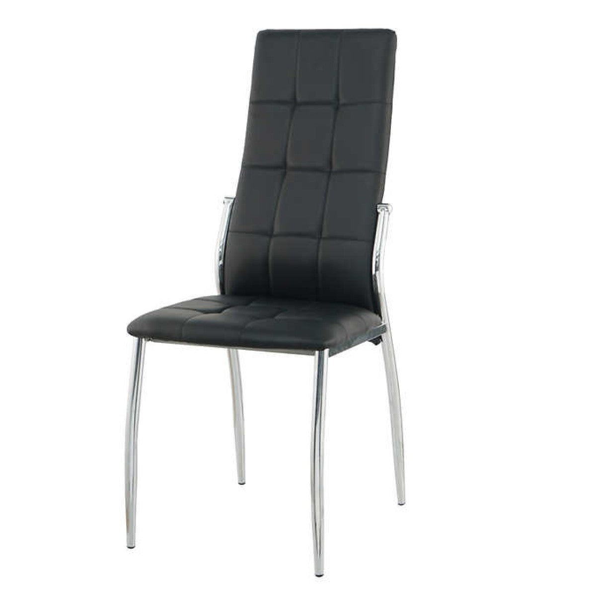 CHAISE DE SALLE À MANGER, JEU DE 4 - NOIR ( Meuble Mtl )
