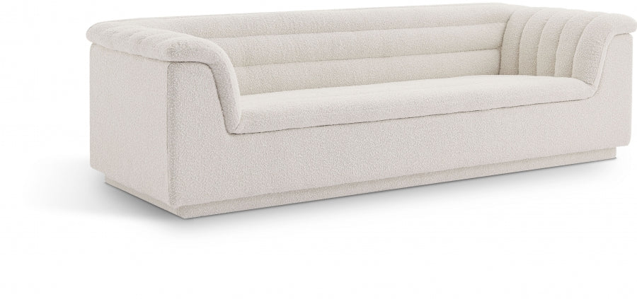 Canapé en tissu boucle Cascade