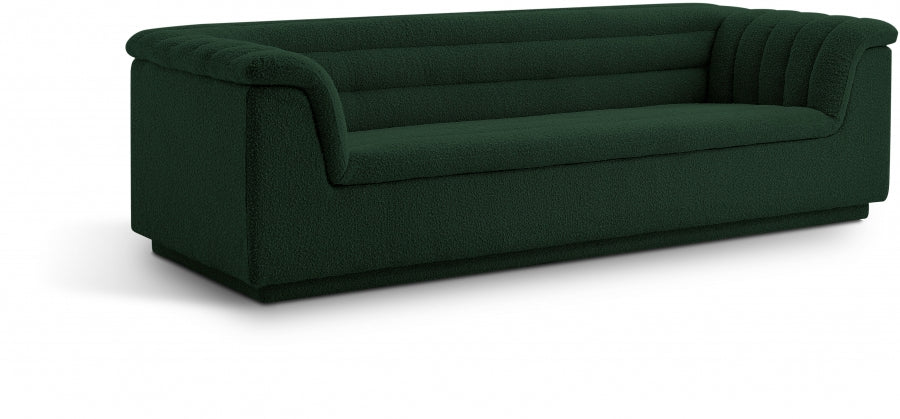 Canapé en tissu boucle Cascade