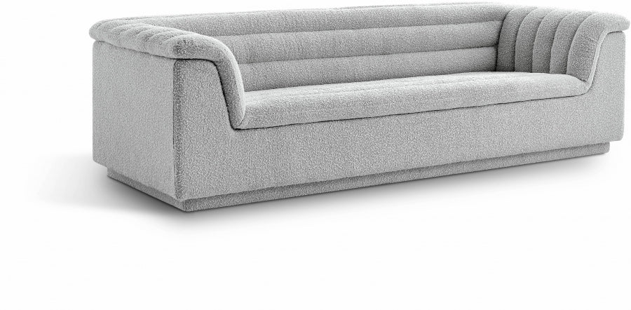Canapé en tissu boucle Cascade