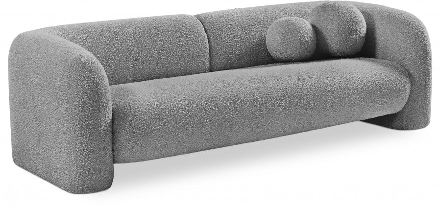 Canapé en tissu bouclé Emory