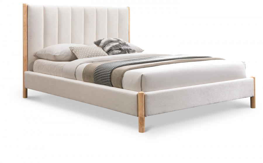 Lit Queen En Tissu Kona