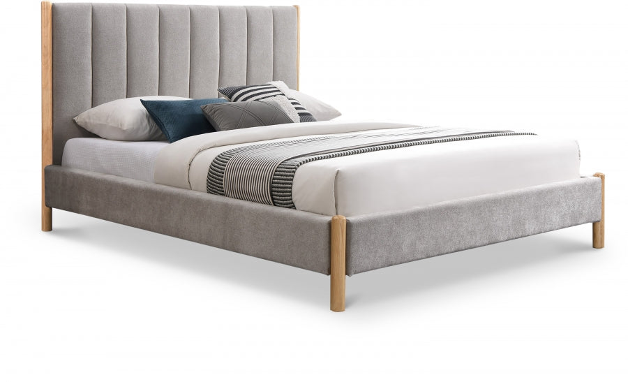 Lit Queen En Tissu Kona