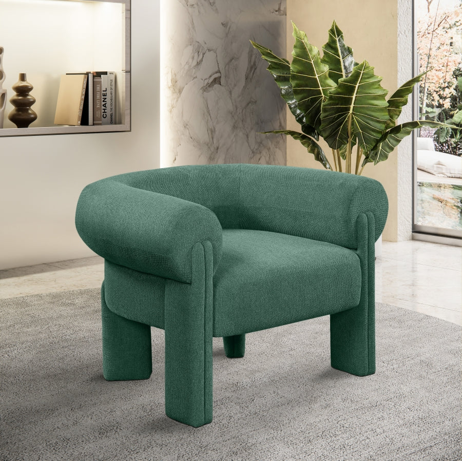 Fauteuil d'appoint en tissu Stefano