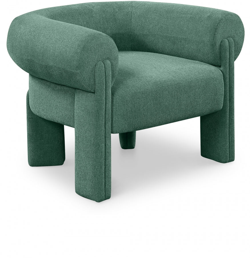 Fauteuil d'appoint en tissu Stefano