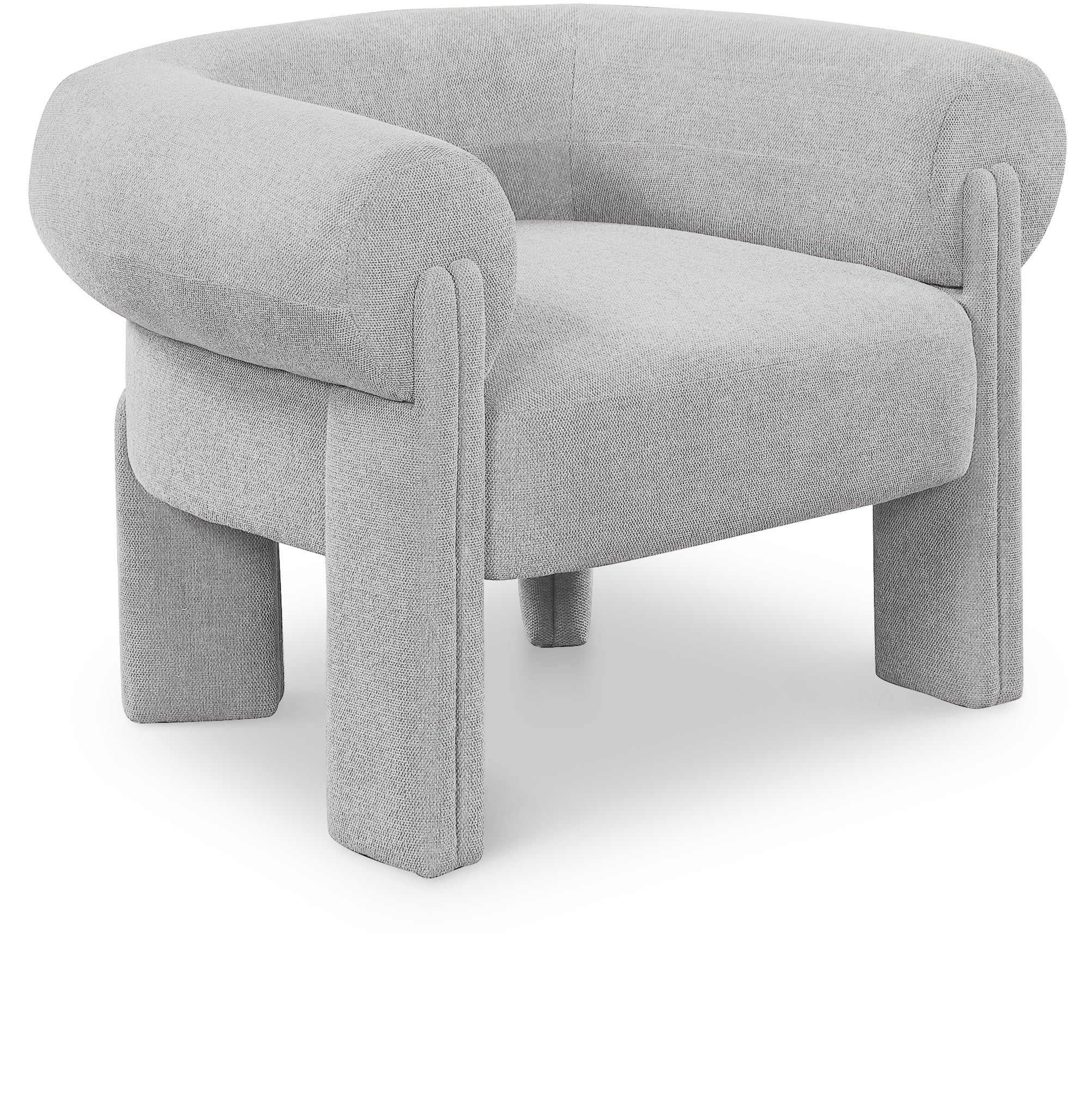 Fauteuil d'appoint en tissu Stefano