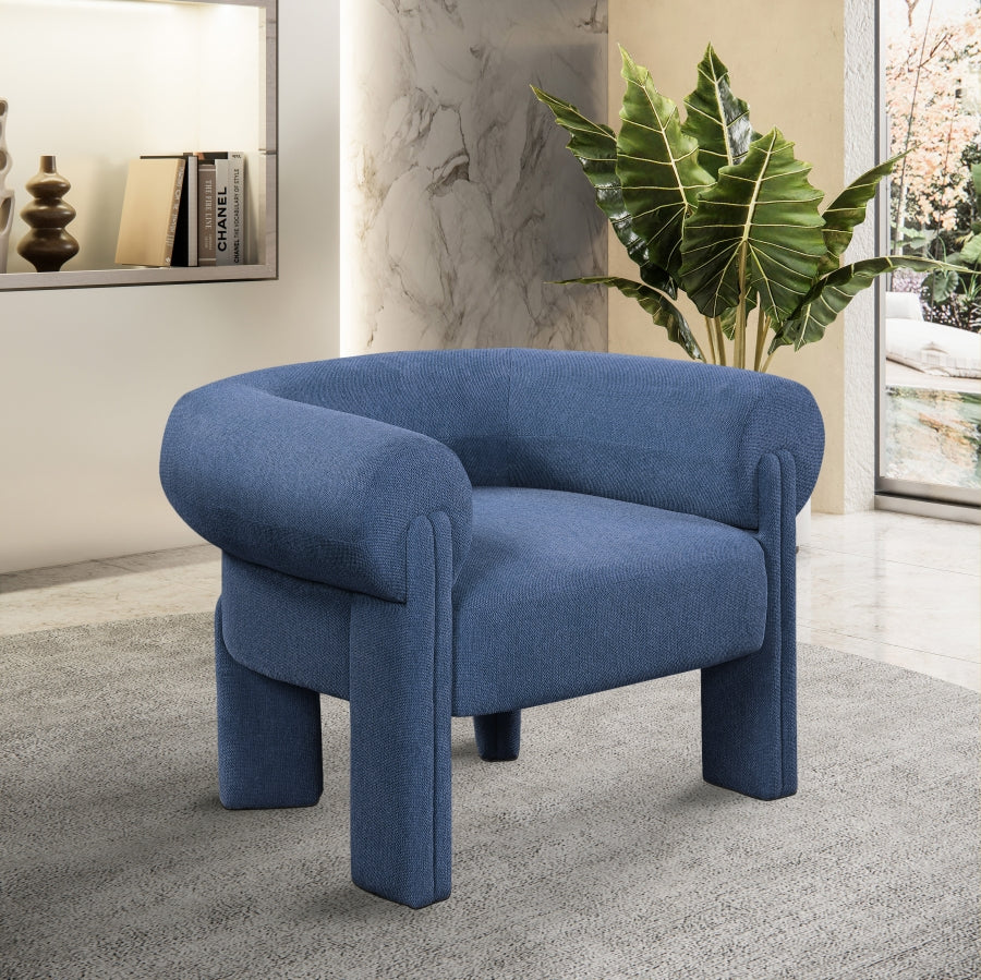 Fauteuil d'appoint en tissu Stefano