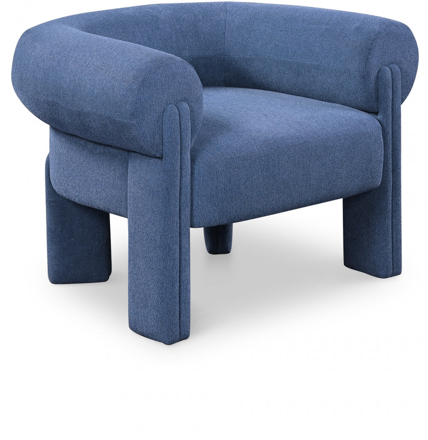 Fauteuil d'appoint en tissu Stefano