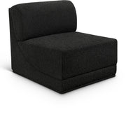 Chaise de salon en tissu Ollie Boucle