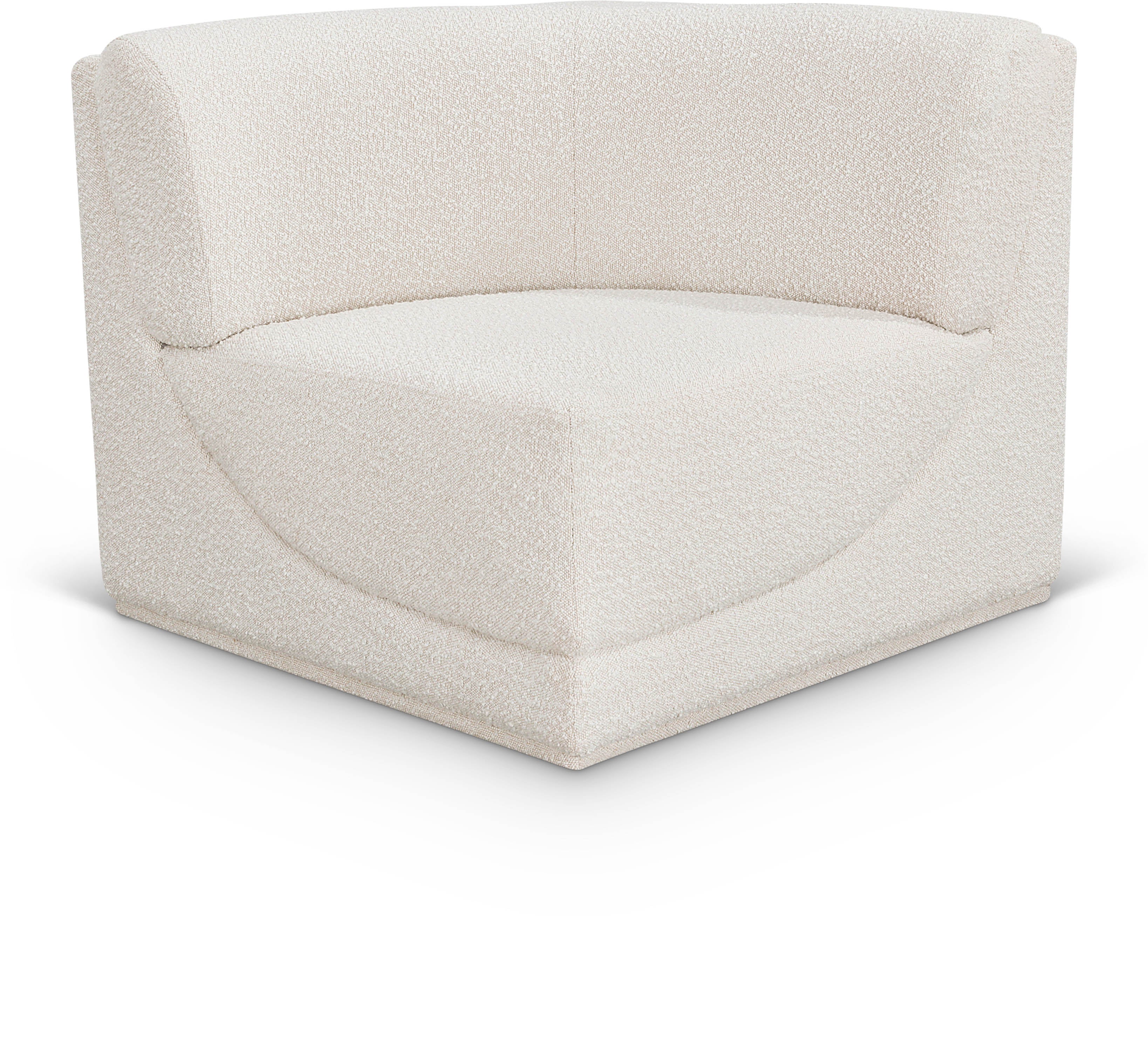 Ollie Boucle Fabric Living Room Chair