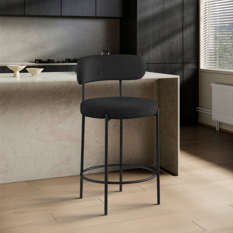 Tabourets de bar/comptoir en tissu Beacon Boucle
